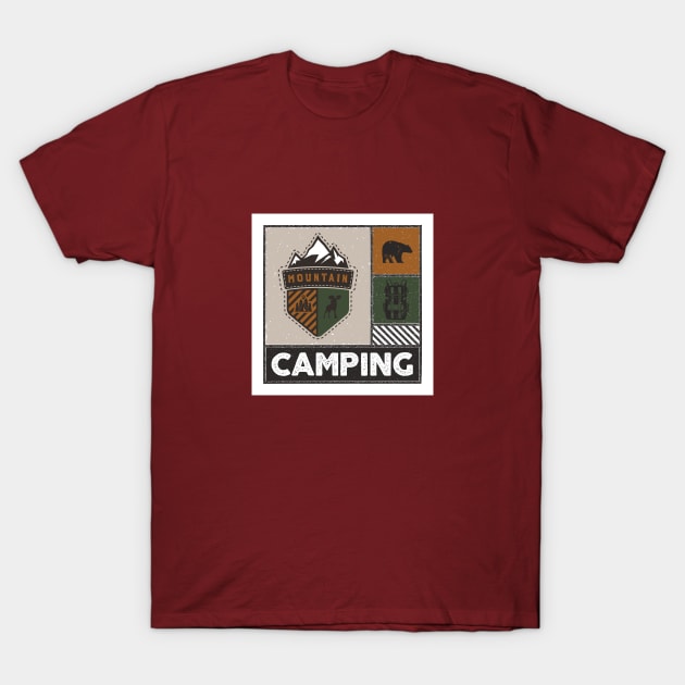 camping T-Shirt by MSC.Design